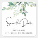 Search for elegant save the date stickers Minimalist