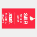 Search for bilingual stickers Warning