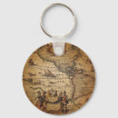 Search for world map keychains Antique