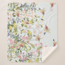 Search for hummingbird flowers blankets Pattern