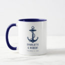 Search for wedding favor mugs Nautical