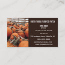 Search for patches business cards Pumpkin patch