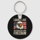 Search for us eagle keychains Stars and stripes