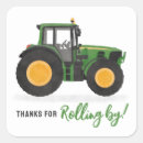 Search for tractor birthday stickers Watercolor