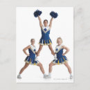 Search for cheerleaders postcards Vertical