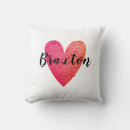 Recherche de coeur mignon coussins Script