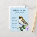 Recherche de moineau cartes postales Bleu