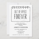 Search for funny office party invitations Retirement
