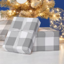 Search for grey buffalo check wrapping paper Plaid