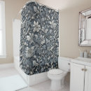 Search for dusty blue shower curtains Calligraphy