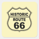 Search for historic route 66 stickers Americana