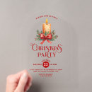 Search for bow christmas invitations White