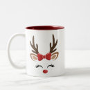 Search for cute christmas reindeer mugs Winter