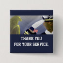 Search for thank you for your service buttons Usa