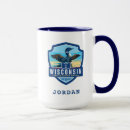 Search for vintage wisconsin mugs Illustration