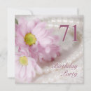 Search for 71st birthday invitations Elegant