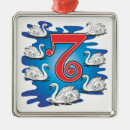 Search for 7 swans a swimming gifts Seventh