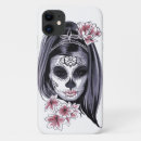 Search for skull girl iphone cases Gothic