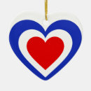 Search for french flag ornaments Red