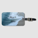 Recherche de belle bagages étiquettes Plage