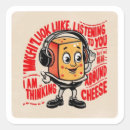 Recherche de humour fromage autocollants Amoureux du fromage