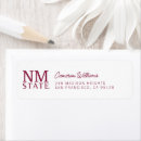 Search for official return address labels New mexico state graduation