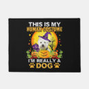 Search for vintage halloween doormats Skeleton