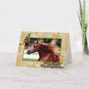 Recherche de horse holiday cards Blanc
