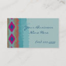 Search for southwestern business cards Feathers