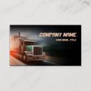 Search for transportation and logistics business cards Cargo