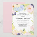 Search for pastel engagement party invitations Typography