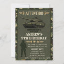 Search for military party invitations Boot camp