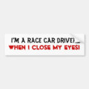 Search for racing bumper stickers Driver