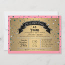 Search for winter 40th birthday invitations Elegant