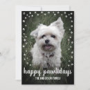 Search for happy pawlidays cards Simple