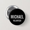 Recherche de coups badges Volunteer