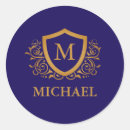 Search for navy monogram stickers Minimalist