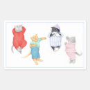 Search for cat rectangle stickers Cute