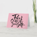 Search for take care cards Inspiration