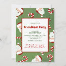 Search for cute santa invitations Friendsmas