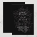 Search for organic wedding invitations Black