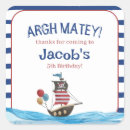 Search for pirates party stickers Pirate birthday party