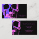 Search for macabre business cards Skull