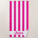 Recherche de hot pink beach towels Girly