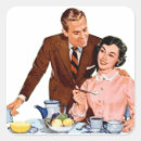 Recherche de retro couple stickers Vintage