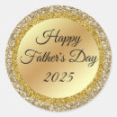 Search for happy fathers day stickers Gold