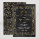 Search for tiara birthday invitations Mis quince