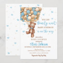 Recherche de hot air balloon party invitations Mother to be