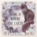Search for feline lover coasters Watercolor