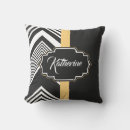 Search for black and white abstract pillows Elegant